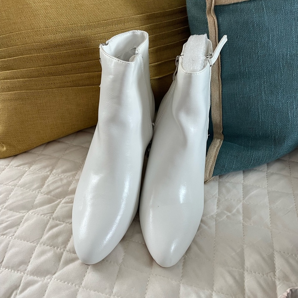 White Booties - Picture 3 of 3